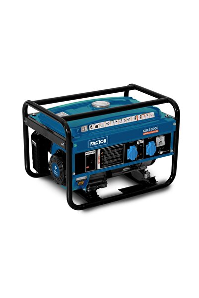 Factor KGL3500C Benzinli Jeneratör İpli 3.5 KVA