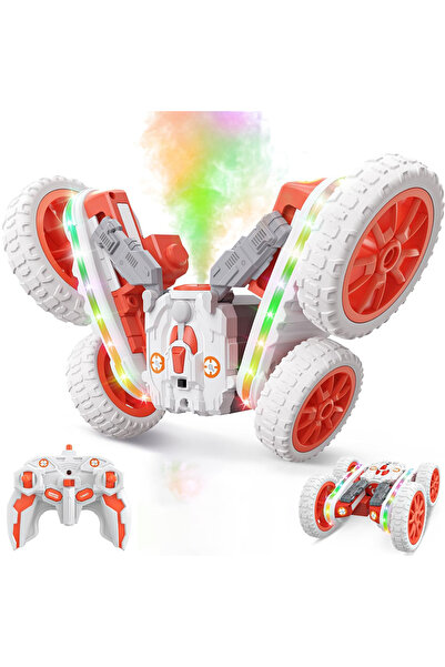 Nilly Toys Uzaktan Kumandalı Şarjlı 2.4GHz Işıklı LEdli Buhar Atabilen 360° D...