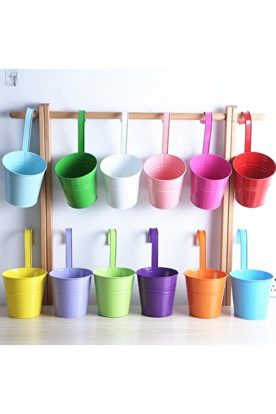 Flippy Decorațiune pentru ghivece de flori, Flippy, 28x22x12 cm cu mâner, multicolor