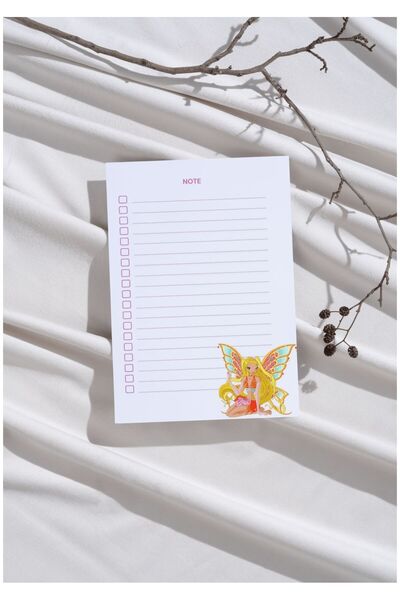 miyuki atelier A6 Winx Club Detaylı Pinterest Çek-Kopar Notepad, memopad, not...