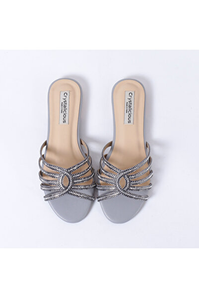 crystalicious Warm Handcrafted by Artisans Rhinestone Women Flats Luxurious Comfort For All-Day Wear
