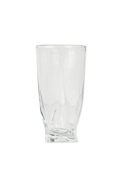 Kovar طقم زجاج مقوى خالٍ من الرصاص بتصميم كوادرو FH-20012 شفاف كريستالي، 12 أ...