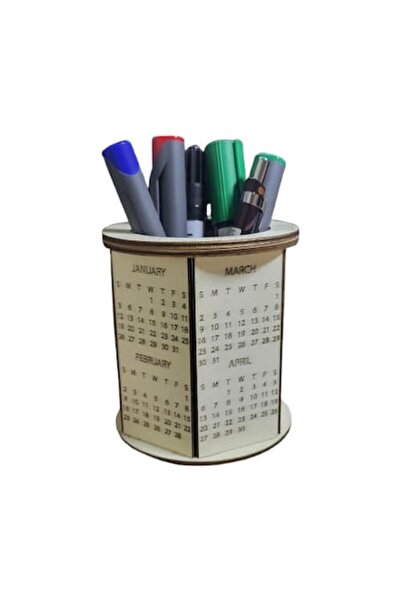 OEM Suport pentru pix din lemn cu calendar