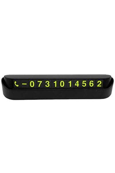 OEM Placă de susținere cu afișaj număr de telefon pentru mașină - 130 x 33 x 25 mm