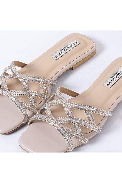 crystalicious Fiona Luxurious Rhinestones Sandals Handcrafted by Artisans Effortless Glamour for Every Occasion