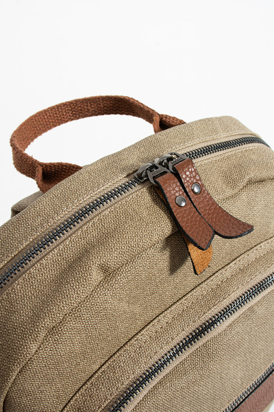 MEGA ÇANTA Canvas Series Multi-Volumetric Men's Backpack