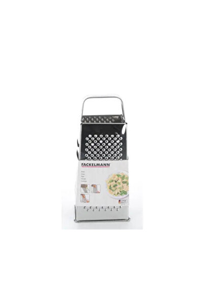 FACKELMANN FACKELMANN 4-sided grater, stainless steel, Silver