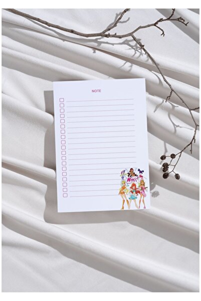 miyuki atelier A6 Winx Club Detaylı Pinterest Çek-Kopar Notepad, memopad, not...