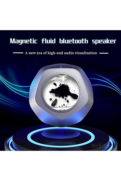 Fipka KEhtu Magnetic Fluid Bluetooth Speaker, Wireless Magnetic Fluid 5.0 Bluetooth Speaker, Compatible Vi