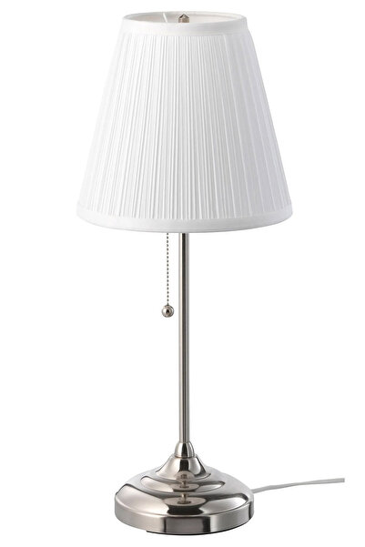 Binbirreyon Vintage Lampshade Table Lamp with Fabric Head, Large Size 55cm, Cord Switch On/Off Ja060