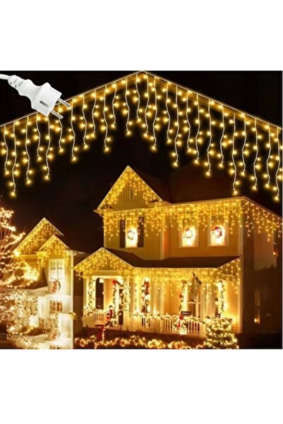 OEM LED Christmas String Lights 25m x 1m, 640 LEDs Warm White, 8 Modes, 220V, Interconnectable