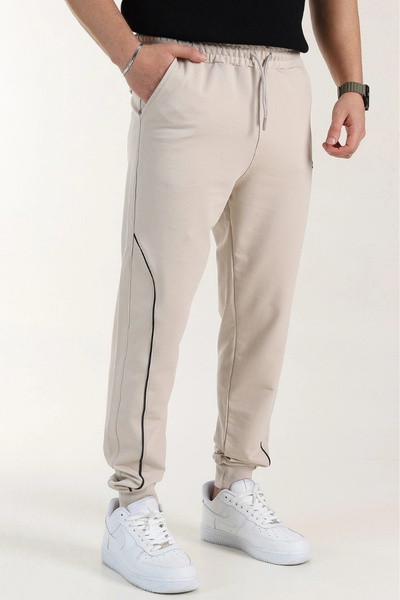 EXSPORT Φούτερ Kompak Spesial με πλαϊνές τσέπες και ριμπάνες στο κάτω μέρος