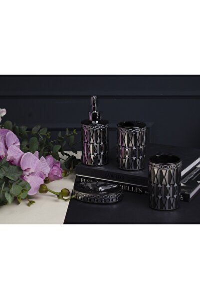 Sembol Hera 4 Piece Ceramic Bathroom Set