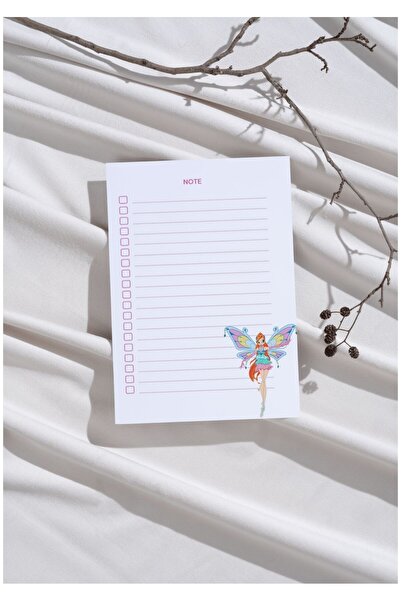 miyuki atelier A6 Winx Club Detaylı Pinterest Çek-Kopar Notepad, memopad, not...