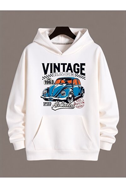 ArtYus Unisex Vintage Vosvos Colorat Special cu imprimeu Bumbac supradimensio...