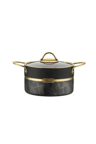 Bonera قدر جرانيت تركي اسود 20 سم BRON1161