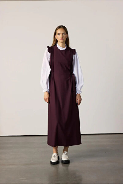 Line By Touches Taylor Gömlekli Elbise