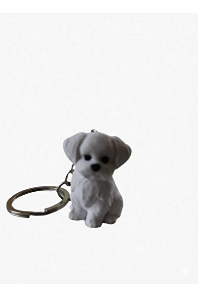 ANAHTARLIKCIM سلسلة مفاتيح مطبوعة بتقنية الطباعة ثلاثية الأبعاد على شكل كلب