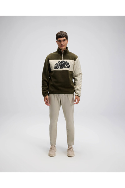 Ellesse Ανδρικό μπλουζάκι με μισό φερμουάρ EM519