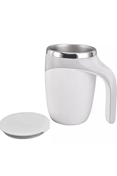 Flippy Θερμός κούπα με αυτόματη ανάδευση, μαγνητικό ρότορα, 380 ml