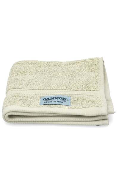 Canon High Absorbent Quick Dry Cotton Hand Towel Light Green 33×33 cm