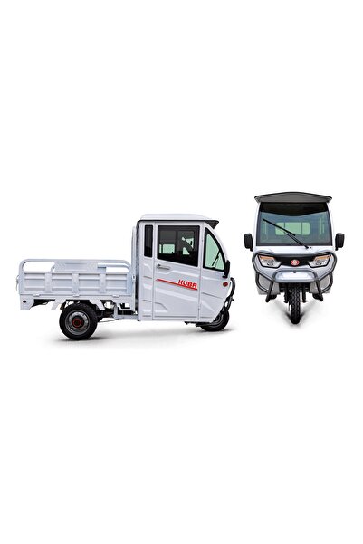 Kuba E-kamyonet Elektrikli Moped Beyaz