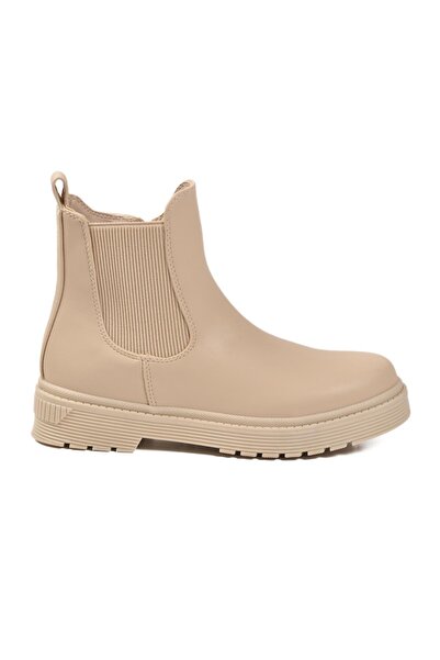 WALKWAY 24071 Z Μπεζ Γυναικείες Μπότες