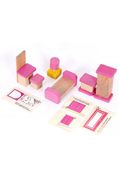 BALATOYZ Wooden - Mini Miniature Children's Room Set