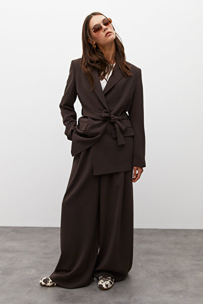 urban focus Belted Oversize Jacket