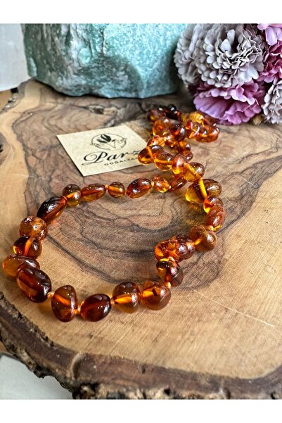 parze doğaltaş قلادة بيبي دروب عنبر