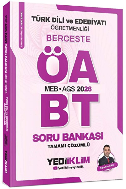 Yediiklim Yayınları Yediiklim 2026 MEB AGS ÖABT Türk Dili Ve Edebiyatı Öğretm...