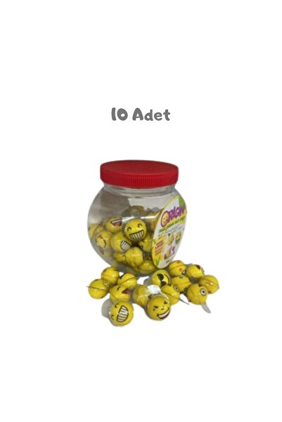 Orijin حلوى جيلي ناعمة محشوة بالأسيتات بنكهة الابتسامة 12.5 جرام 10 قطع