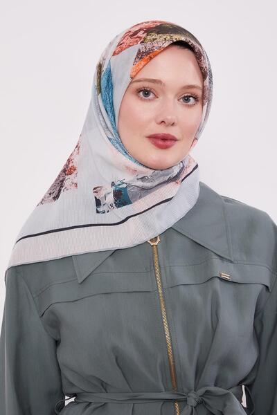 Levidor Gray Striped Batik Cotton Blanket