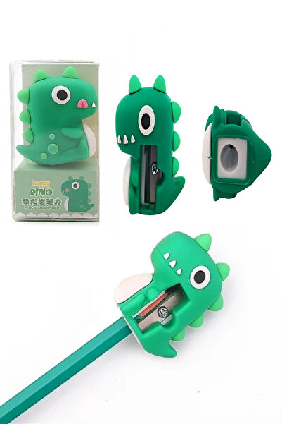 Hyd Dinosaur Figured Eraser and Sharpener Back to School Cute Sharpener 1 Piece