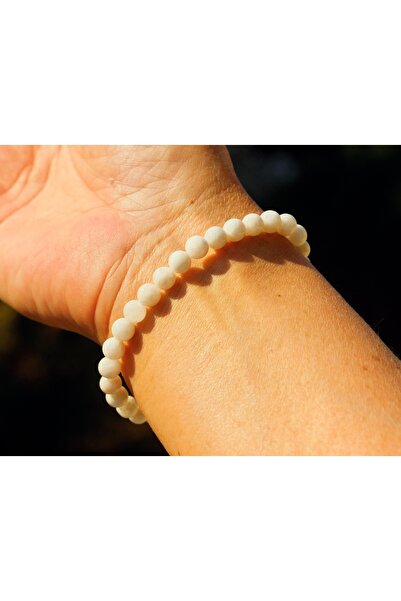 Altai Moonstone Natural Stone Bracelet (6mm)