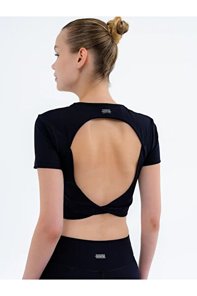 mmim my motivation is myself sırt dekolteli spor tshirt