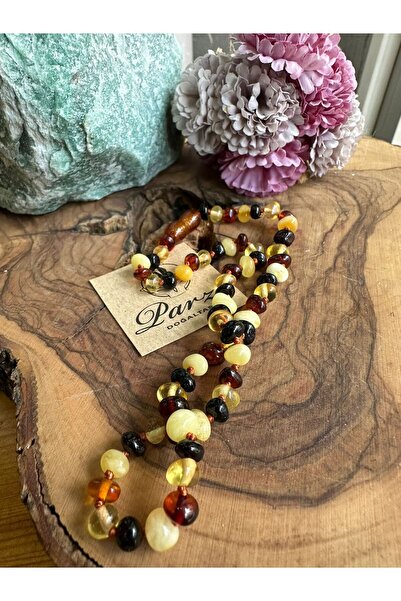 parze doğaltaş قلادة بيبي دروب عنبر