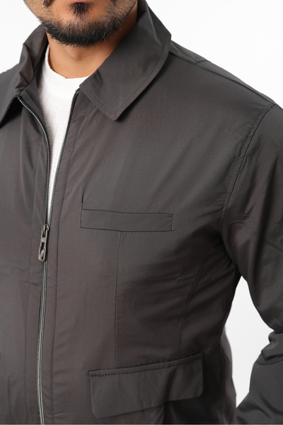 Rodrigo Men's Sports Seasonal Lined Waterproof Windproof Raincoat with Pockets and Zipper