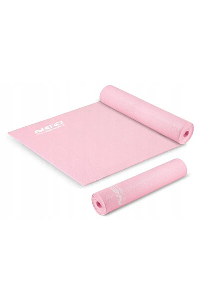 Neo-Sport Ροζ αντιολισθητικό στρώμα γυμναστικής - ανθεκτικό στο νερό και τους κραδασμούς, 173x61 cm, PVC υψηλής ποιότητας για γυμναστική, γιόγκα
