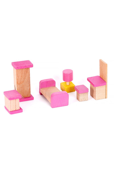 BALATOYZ Wooden - Mini Miniature Children's Room Set