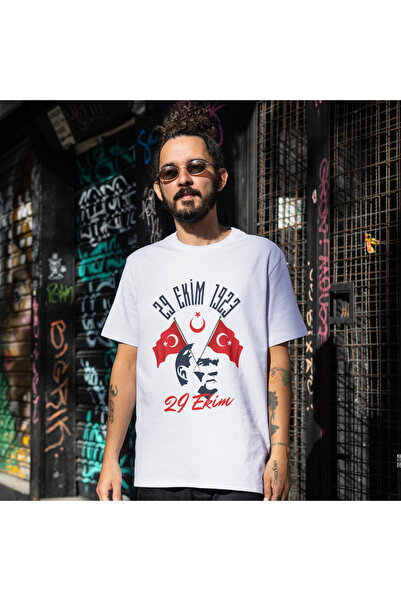 ALPŞAN TİCARET Tricou Ziua Republicii 29 octombrie Tricou 29 octombrie 102. T...