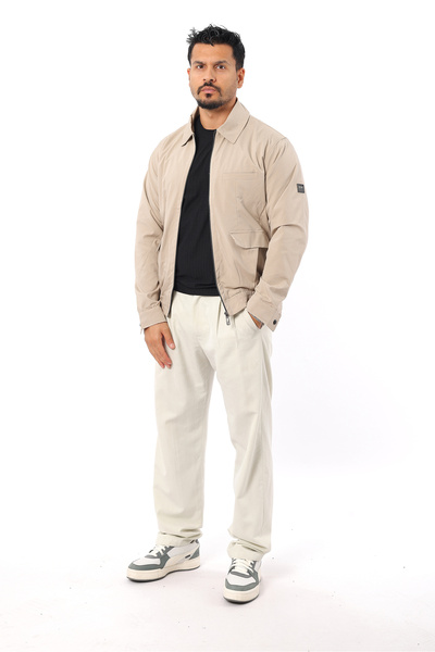 Rodrigo Men's Sports Seasonal Lined Waterproof Windproof Raincoat with Pockets and Zipper