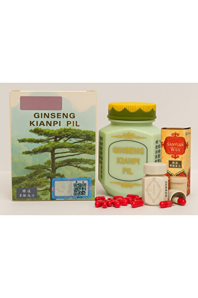 WISDOM SamYunwan & Ginseng Kianpi Kilo almaya yardımcı Set (QR CHECK KODLU)