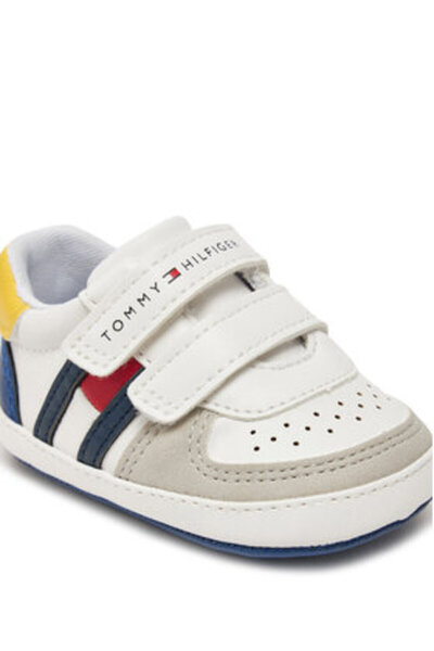 Tommy Hilfiger Αθλητικά παπούτσια για αγόρια T0B9-33830-1755Y913 Λευκά