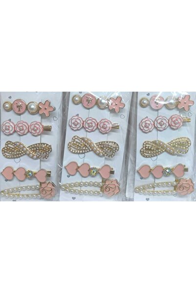 Vi Caro 5-dijelni stilski poklon sa žičanom kopčom, elegantne ukosnice za ven...