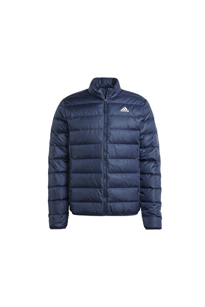 adidas Ess Lite Down J Erkek Günlük Mont IK3218 Lacivert