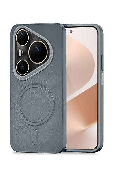 Wtech غطاء حماية ناعم فاخر من الجلد غير اللامع مع خاصية الشحن اللاسلكي المغنا...