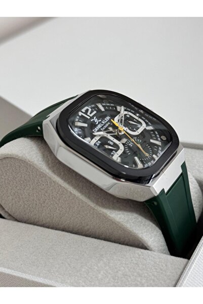 Daniel Klein ERKEK KOL SAATİ ÇELİK KASA - DAYANIKLI SİLİKON KORDON 3 ATM SUYA DAYANIKLI