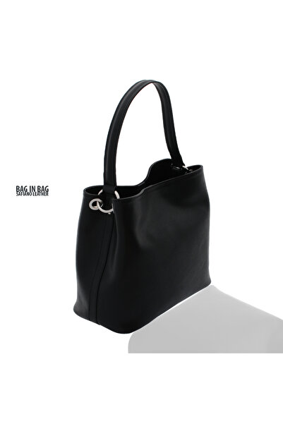 MCLEATHER.RO Women's genuine leather bag - MC 35 Bag in Bag
