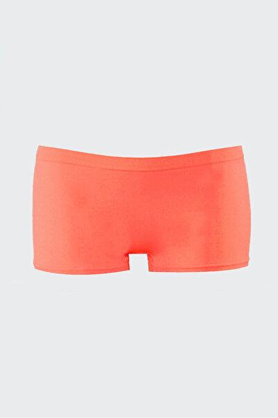 NBB Light Orange Seamless 3-Piece Mesh Shorts Panties